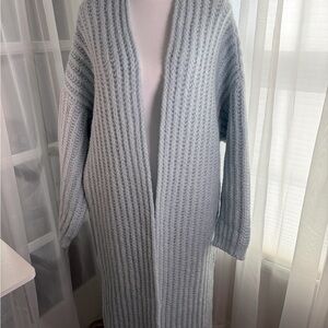 Urban Outfitters Light Blue Knit Cardigan